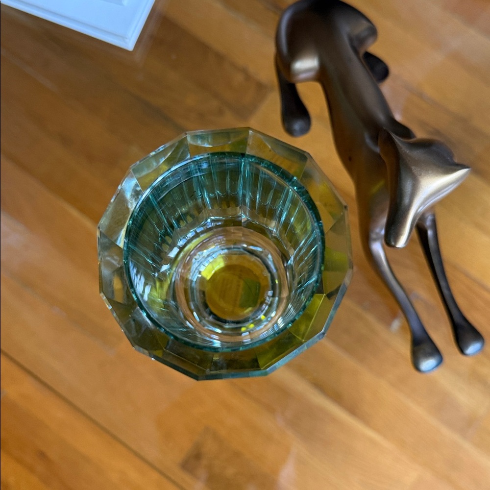 Cut Glass vase by Anthropologie - Picture 4 of 6
